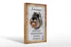 Holzschild Spruch 20x30cm Schnauzer Hund Schild Produktbild-Vorschau 1