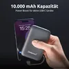 Intenso S10000, 10000 mAh, Lithium-polymerová (LiPo), Šedá Náhled obrázku produktu 4