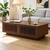 Merax rechteckig Couchtisch mit 2 Türöffnung, MDF + Produktbild-Vorschau 10