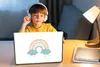MuchoWow® Laptop Aufkleber Sticker Cover Regenbogen - Produktbild-Vorschau 3