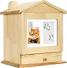 Unikate Haustier Urne mit Fotoliste - Urne für Katze, Hund Produktbild-Vorschau 1