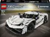 Witte Koenigsegg Jesko Absolut hypercar - Technic LEGO Productafbeelding-voorbeeld 9