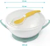 Bol refermable avec ventouse et cuillère - jaune, menthe Voir les images du produit 7