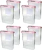 Vorratsdosen mit Deckel 2,8 Liter - 8er Pack / Altrose, Produktbild-Vorschau 1