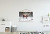 MuchoWow® Textilposter Schottischer Highlander - Baum - Produktbild-Vorschau 2