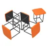 Pouf multifonctionnel, pouf 5-en-1, tabouret empilable et Voir les images du produit 7