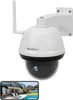 SecuFirst telecamera di sorveglianza PTZ per esterni WLAN, Anteprima dell’immagine prodotto 1