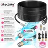 tectake® Rohrreinigungsschlauch-Set 8-teilig, in 2 Größen Produktbild-Vorschau 2