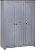 VidaXL 282662, Grau, Garderobe, 4 Regale, 3 Tür(en), Grau, Produktbild-Vorschau 17