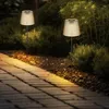 4er Set LED Solarlampe, Erdspieß, Kunststoff rauch, H 60 cm Produktbild-Vorschau 3