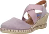 Verbenas Mila  Sandalen Touwzool - Lila - Maat 38 Produktbild-Vorschau 2