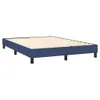 Boxspringbett mit Matratze & LED Blau 140x200 cm Stoff Produktbild-Vorschau 5