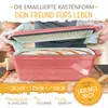 KRUSTENZAUBER Emaille Brotbackfrom mit Deckel inkl. Gärkorb Produktbild-Vorschau 5
