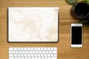 MuchoWow® Laptop Aufkleber Sticker Cover Marmor - Weiß - Produktbild-Vorschau 2