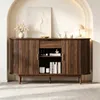 Merax Sideboard mit Schiebetüren und Schublade, Produktbild-Vorschau 2