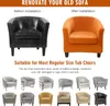 Topchances 2 kusy kryt židle Club Chair Slipcover, Velvet Náhled obrázku produktu 4