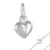 Herz Kette Silber 925: Herz Schmuck für Mädchen & Damen Produktbild-Vorschau 3