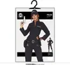 A woman is modeling a police costume on a hanger, with a smaller image of the costume on the right. Anteprima dell’immagine prodotto