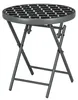 Outsunny Beistelltisch klappbar, Klapptisch Outdoor, Produktbild-Vorschau 1