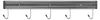 Magnet-Messerhalter Mit 5 Haken L = 450 Mm Produktbild-Vorschau 1