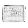 MuchoWow® Laptop Hülle 14 ZollMünster - Stadtplan - Karte Produktbild-Vorschau 1