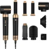 A collection of hair styling tools and attachments arranged on a white background. Produktbild-Vorschau