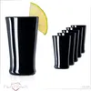 PLATINUX Schwarze Shotgläser aus Glas Set 6 Teilig Pinnchen Produktbild-Vorschau 5