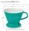 Creano Porzellan Kaffeefilter (Jadegrün), Filter Größe 4 Produktbild-Vorschau 4