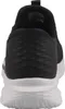 The back view of a black and white Skechers shoe. Anteprima dell’immagine prodotto