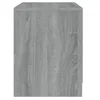 vidaXL Nachttische 2 Stk. Grau Sonoma 45x34,5x44,5 cm Produktbild-Vorschau 6