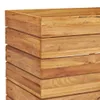 vidaXL Lit surélevé 100x40x55 cm teck vieux bois et acier Voir les images du produit 15