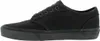 A side view of a black Vans Atwood canvas shoe against a white background. Voir les images du produit