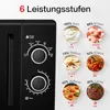 Galanz Standmikrowelle 25 Liter Schwarz, 900 Watt Produktbild-Vorschau 4