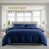 Lavea® Bettwäsche 135x200 cm, 4-teilig, 2 Bettbezüge Produktbild-Vorschau 1