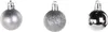 Boules de Noël, Ø 3 cm, 24 pièces, argentées Voir les images du produit 2