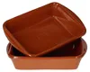 2er Set Tonschale rechteckig ECKI M 20x14,5cm - Produktbild-Vorschau 2