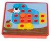 Educatieve knopmozaïekpuzzel 57el. Productafbeelding-voorbeeld 24