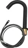 A black faucet with a flexible hose attached, isolated on a white background. Náhled obrázku produktu