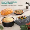 Navaris Airfryer Zubehör - 4-teiliges Set - Produktbild-Vorschau 2