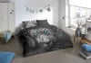 Duvet cover Pure 135x200 + 1* 80x80 cm - leopard with blue Produktbild-Vorschau 2