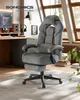 Ergonomická kancelárska stolička OBG077G01, s podnožkou, Náhľad obrázku produktu 6