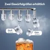 Eiswürfelmaschine mit 1,5 L Wassertank ,12KG/24H Produktbild-Vorschau 3