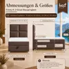Best for Home Boxspringbett mit Bettkasten Trinity Produktbild-Vorschau 2