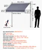 VEVOR, tenda a rullo avvolgibile da 250 cm, tenda Anteprima dell’immagine prodotto 2