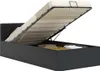 vidaXL Stauraumbett Hydraulisch Schwarz Kunstleder 100×200 Produktbild-Vorschau 8