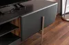 rtv Lowboard tv Ständer Regale Sideboard Holz Modern Braun Produktbild-Vorschau 6