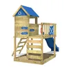 Maisonnette en bois Wickey Smart Life avec toboggan et bac Voir les images du produit 4