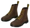 Dr Martens Combs Leather Stiefel Braun EU 39 Herren,Damen Produktbild-Vorschau 8
