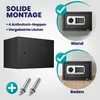 Deuba® Tresor Safe 31x20x20cm Doppelstahlbolzen Stahltür Produktbild-Vorschau 4