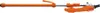 A long orange and silver pole saw is shown against a white background. Produktbild-Vorschau